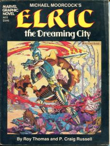 ELRIC / MARVEL Graphic Novel #2, TPB, 1st, FN, 1982, Dreaming City, Moorcock