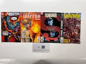 4 DC Comics Shazam # 47 + The Kents # 12 + Inferno # 1 + Hourman #4 36 JS42