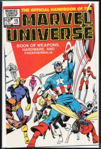The Official Handbook of the Marvel Universe #15 (1984) Ant-Man