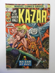 Ka-Zar #5 (1974) VF- Condition! MVS intact!