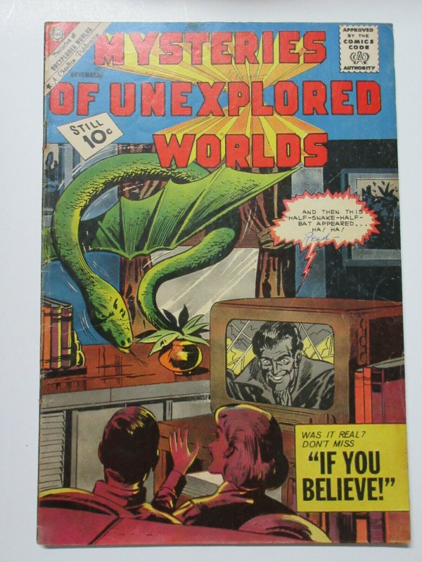 Mysteries of Unexplored Worlds (Charlton November 1961) #27 VG-