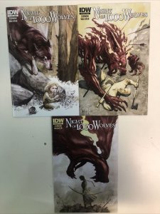 Night of 1,000 Wolves (2012) Complete Mini Set # 1-2-3 (VF/NM) IDW Comics