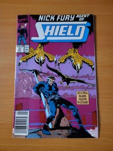 Nick Fury Agent of Shield #11 Newsstand Variant ~ NEAR MINT NM ~ 1990 Marvel