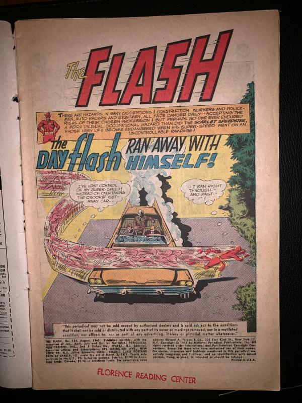 Flash (1959) 154 Good+ (2.5)