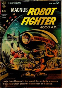 Magnus Robot Fighter 4 Gold Key Comics 1963