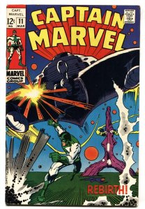 Captain Marvel #11  1969 - Marvel  -FN/VF - Comic Book