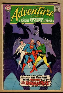 Adventure Comics  #361 - The Unkillables! 1967 (Grade 3.0) WH