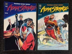 1990 ADAM STRANGE Book #1-3 VF-/VF 1st DC SET of 3 Andy & Adam Kubert LOT of 3