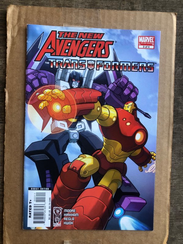 New Avengers/Transformers #3 (2007)