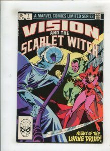 THE VISON AND THE SCARLET WITCH #1 (8.0) TRICK OR TREAT!! 1982