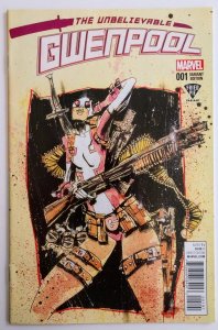 Unbelievable Gwenpool #1 (FIRED PIE VARIANT)(VF)(2016)