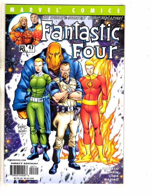 Lot Of 10 Fantastic Four Marvel Comics # 38 39 40 41 42 43 44 45 46 47 Doom TW53