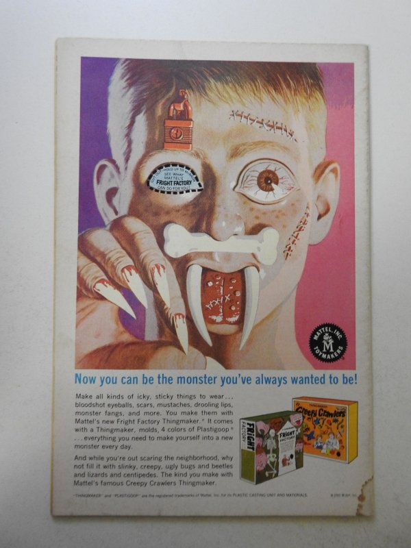 Challengers of the Unknown #56 (1967) VG/FN Condition! moisture stain