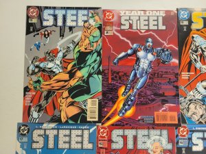 6 Steel DC Comic Books #15 16 17 18 29 2 Annual 19 TJ16