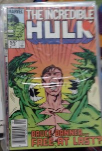 Incredible Hulk  # 315 1986 Marvel DISNEY  john byrne  NEWSTAND  doc samson