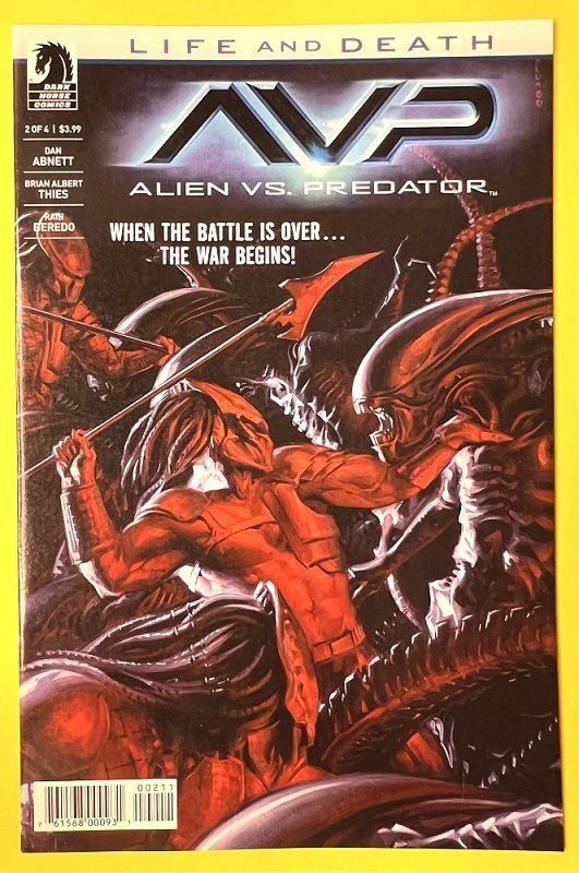 ALIENS VS PREDATOR LIFE AND DEATH 1 & 2 (2016) B2