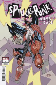 (2024) SPIDER-PUNK ARMS RACE #3 1:25 Terry Dodson VARIANT COVER!