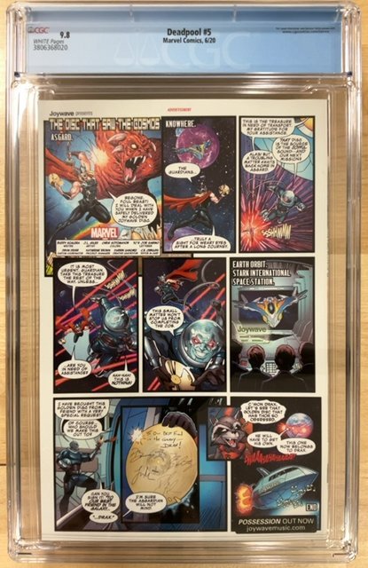 Deadpool #5 (2021) CGC 9.8