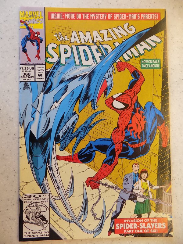 AMAZING SPIDER-MAN # 368 MARVEL ACTION ADVENTURE