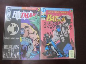 Batman Knight Fall Set - VF+ Average - 1993