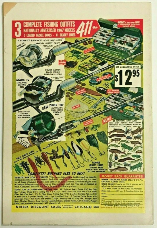 ADVENTURE INTO THE UNKNOWN#173 VG/FN 1967 ACG SILVER AGE COMICS 