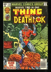 Marvel Two-In-One #54 1st Songbird!