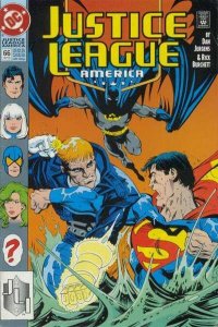 Justice League (1987 series)  #66, NM- (Stock photo)