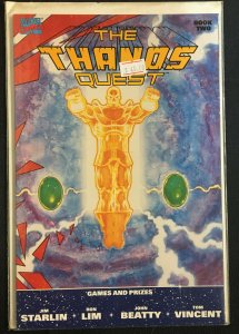 THANOS QUEST 2 ISSUE MINI SERIES LOT (COMPLETE) VF/NM JIM STARLIN RON LIM 1990