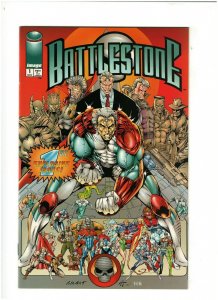 Battlestone #1 NM- 9.2 Image Comics 1994 Rob Liefeld 