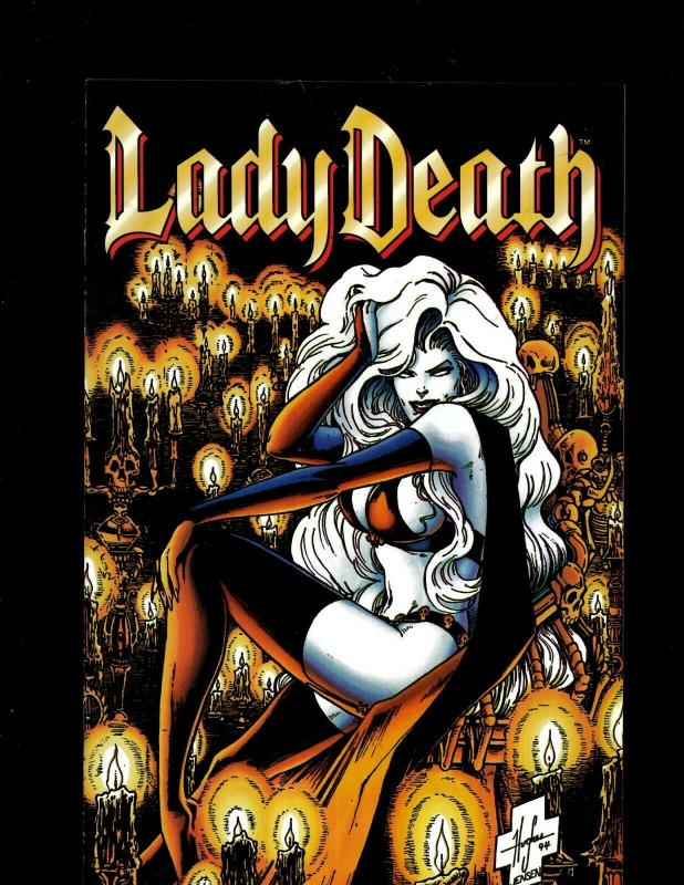 Lot of 11 Comics F-III Bandit 1 2 3 4 6 Lady Death 4 3 1 1 2 Lingerie 1 J398