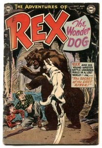 Adventures Of Rex The Wonder Dog #10 1953- Detective Chimp VG