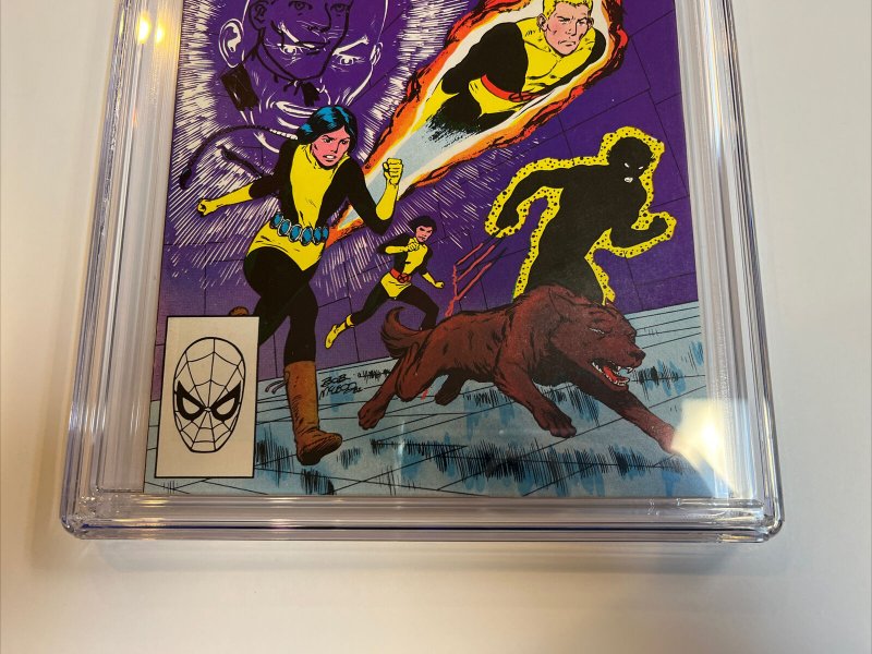 New Mutants (1983) # 1 (CGC 9.8 WP) Signed & Sketch By McLeod & Claremont 