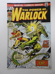 Warlock #8 (1973) Sharp VG Condition!