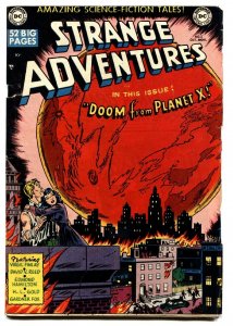 STRANGE ADVENTURES #2 comic book Kirby-Virgil Finlay 1950 Golden-Age