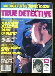 TRUE DETECTIVE-AUG 1987-VG-HARD BOILED-SPICY-MURDER-RAPE-STRANGULATION VG