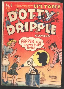 DOTTY DRIPPLE #8 1949-HARVEYBased on the comic strip by Buford Tune-One page ...