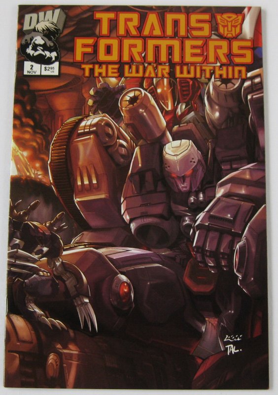 Transformers: The War Within #2 (Nov 2002, Dreamwave), NM condition (9.4)