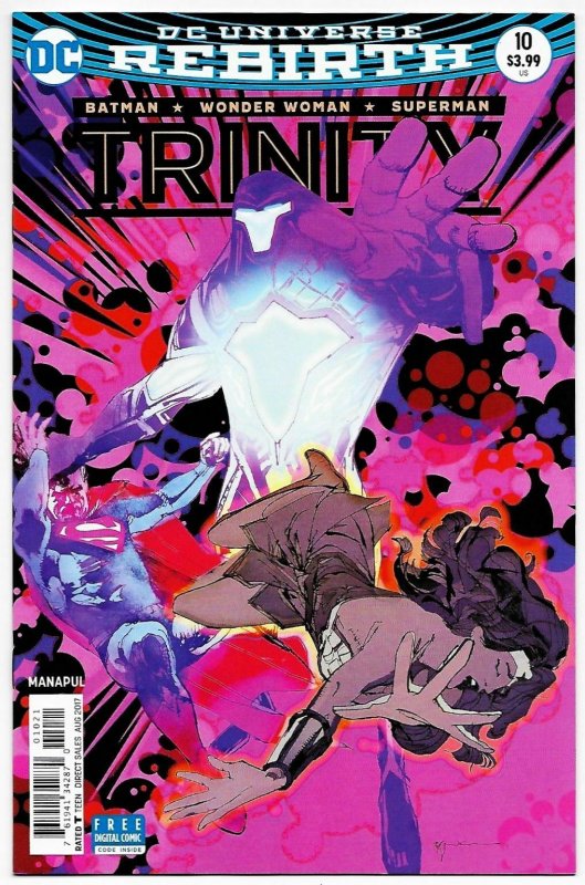 Trinity #10 Rebirth Variant Cvr (DC, 2017) NM