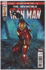Iron Man 593 (Legacy Numbering) (VF-NM)