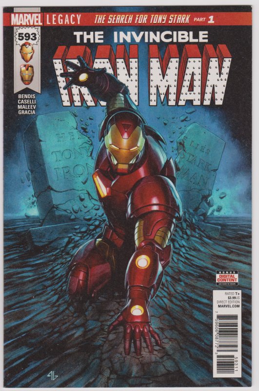 Iron Man 593 (Legacy Numbering) (VF-NM)