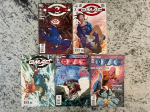 5 OMAC DC Comic Books # 3 4 6 7 8 Batman Superman Flash Wonder Woman 17 J850