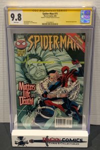 Spider-Man # 71 CGC 9.8 1996 Signature Series Signed By Howard Mackie [GC23]