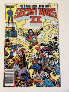 SECRET WARS II #7 + 9 (1985) Marvel Comics   1st Hate Monger App Copper Age 