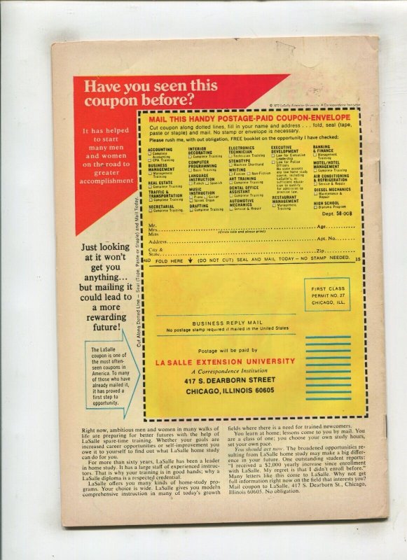 DOCTOR STRANGE #5 (6.0) CLOAK AND DAGGER!! 1974 