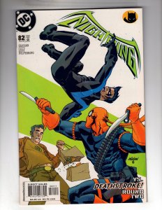 Nightwing #82 (2003) Deathstroke Appearance!  / SB#2