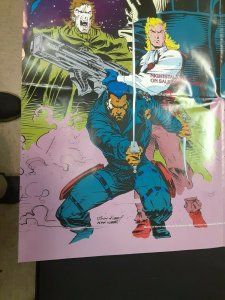 Rise of the Midnight Sons Retailer Poster from 1992 (GHOST RIDER, MORBIUS)