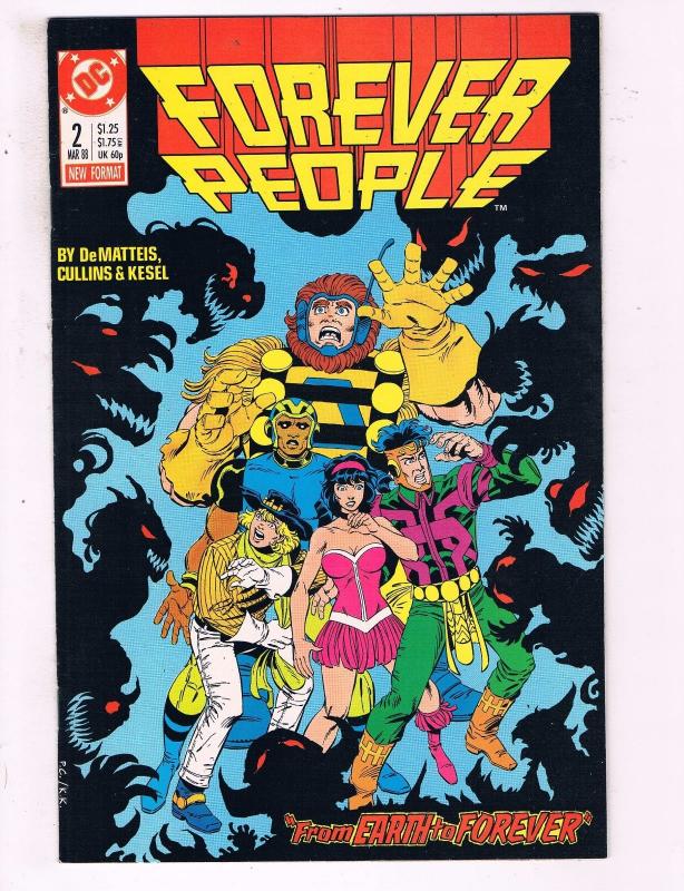 COMPLETE 6 ISSUE DC 1988 SERIES by DeMATTEIS & CULLINS.1,2,3,4,5 FOREVER PEOPLE 