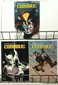 CEREBUS - A-V - #33-56 Wolverine issues - 1981-83 - 20 ISSUES FINE  LOT# 1