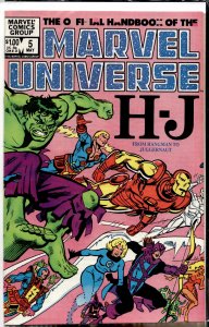 The Official Handbook of the Marvel Universe #5 (1983) Hulk