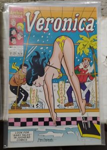 VERONICA # 28  1993  ARCHIE COMICS KEY HOT ISSUE BIKINI SIZZLE